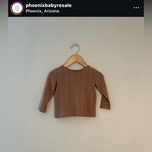 ADD‎ ON FOR $7 H&M Animal Print Long-Sleeve Tee 2T Zara